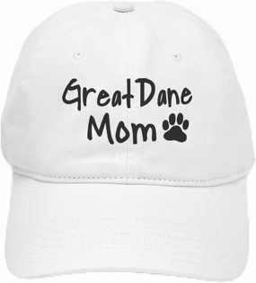CafePress Great Dane MOM Cap Adjustable Baseball Cap