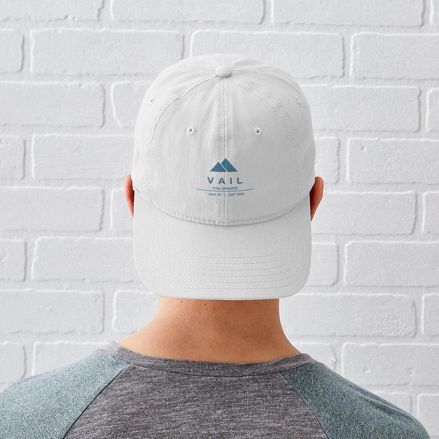 CafePress Jackson Hole Ski Resort Wyoming Adjustable Baseball Cap
