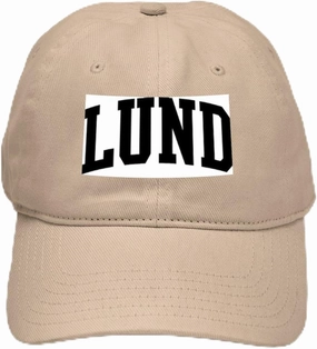 CafePress Lund (Curve Black) Cap Adjustable Baseball Cap