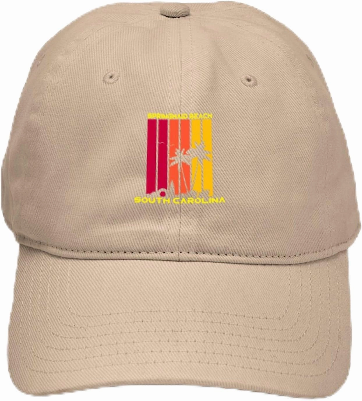 CafePress South Carolina Springmaid Beach Adjustable Baseball Cap