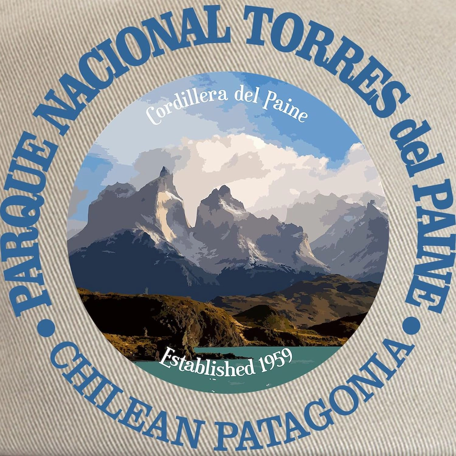 CafePress Torres Del Paine NP Adjustable Baseball Cap