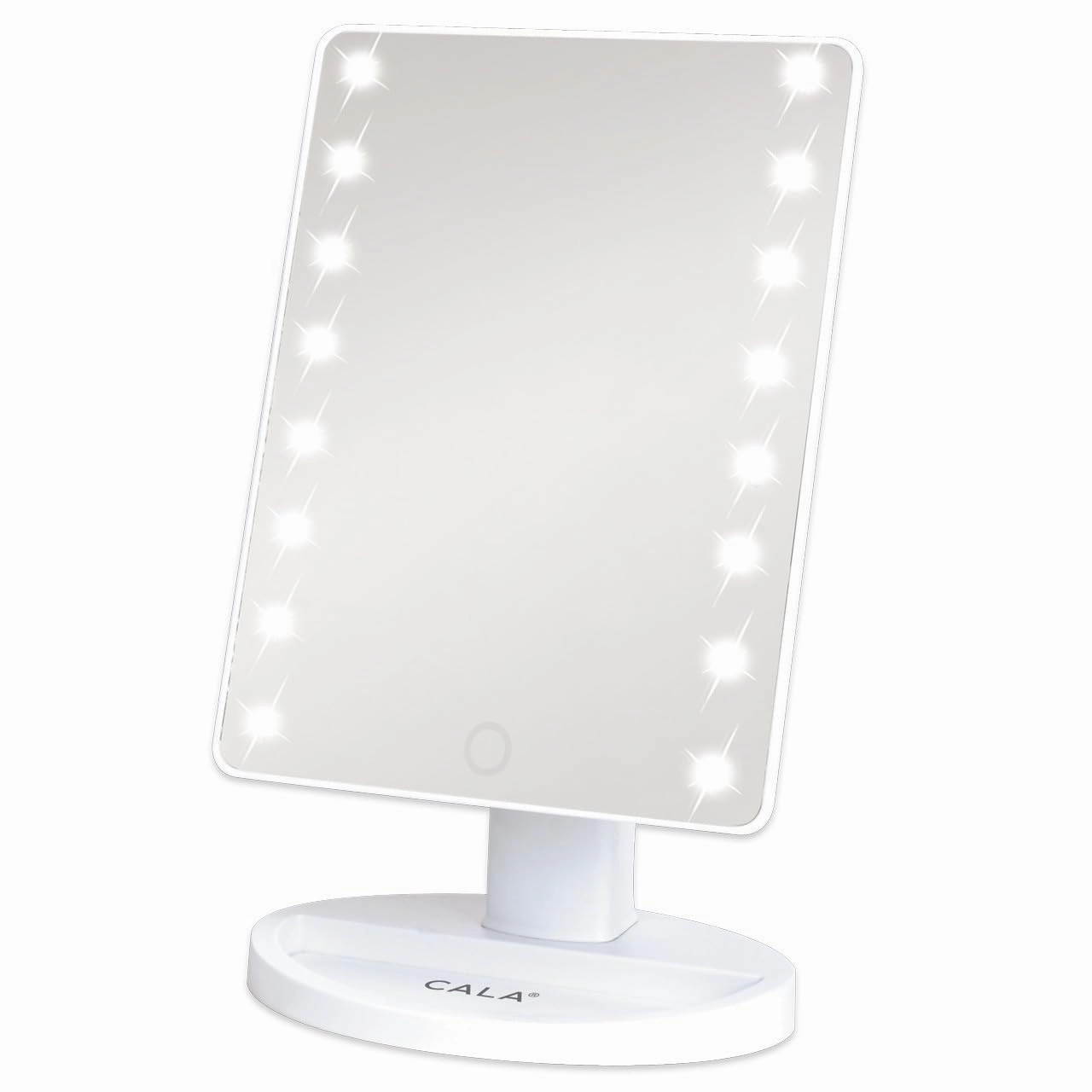 Cala Led vanity white mirror