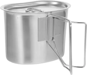 Camping Cookware Portable Cooking Pot Insulated Camping Mug Water Dispenser Lightweight