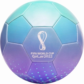 Capelli Sport FIFA World Cup Qatar 2022 Tournament Soccer Ball Souvenir Display, Officially Licensed Futbol for Youth and Adult Soccer Players, Play Bright