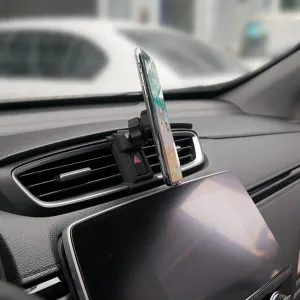 Car Phone Holder Mount Fit for Honda CR-V Hybrid 2017 2018 2019 2020 2021 2022, Hands Free Mini Phone Car Mount Magnetic, Air Vent Car Cell Phone Holder Dashboard for 3-7 Inch Phone