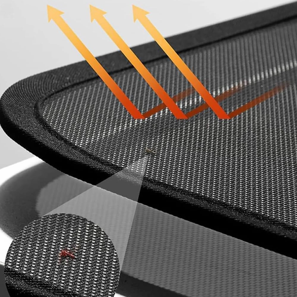 Car Side Window Sunshade for Opel Astron,High Elastic Material Front Rear Sun Shade Cover UV Protecti Breathable Sun Visor Privacy Protection,F