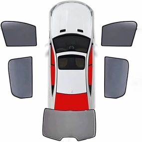 Car Side Window Sunshade for Opel Astron,High Elastic Material Front Rear Sun Shade Cover UV Protecti Breathable Sun Visor Privacy Protection,F