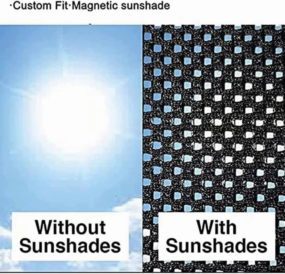Car Side Window Sunshade for Opel Astron,High Elastic Material Front Rear Sun Shade Cover UV Protecti Breathable Sun Visor Privacy Protection,F