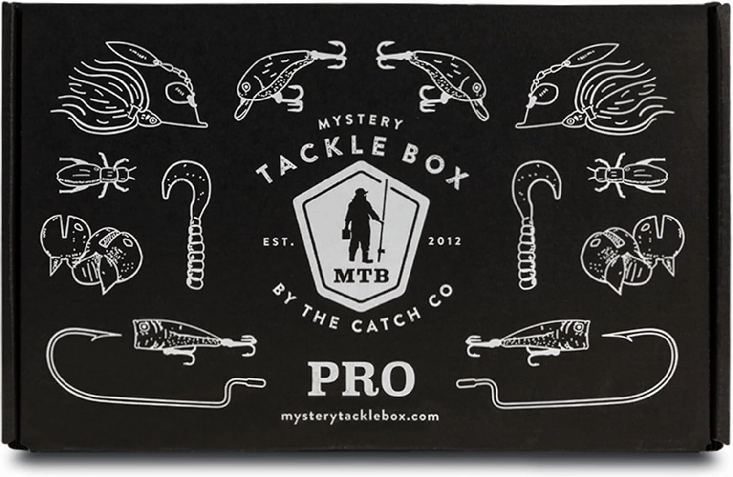 Catch Co Mystery Tackle Box Freshwater Catch All Fishing Kit | Bass | Trout | Crappie | Bluegill | Perch | Sunfish | Catfish |