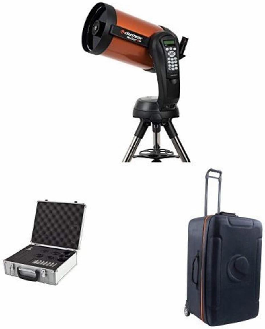 Celestron NexStar 8 SE Telescope with Accessory Kit and Case for Nexstar 8/9.25/11-Inch Optical Tube (94004)