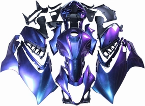 Chameleon Blue Purple ABS Injection Fairing Kit Fit For Suzuki GSXR1300 Hayabusa 2021 2022 2023 21 22 23 GSX-R1300 Bodywork Cowlings Body Frames