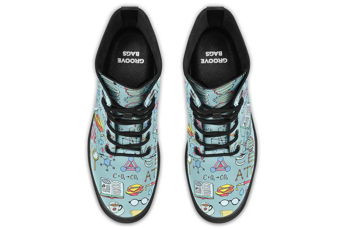 Chemist Pattern Boots