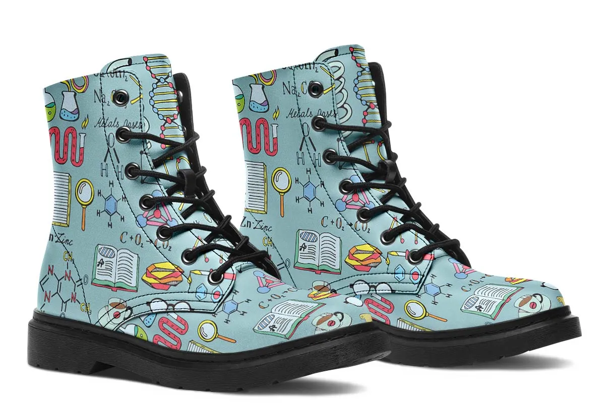 Chemist Pattern Boots