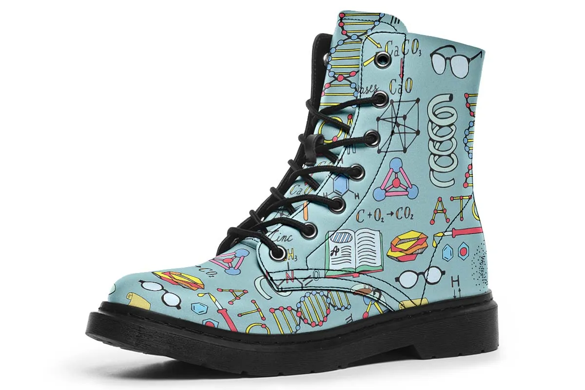 Chemist Pattern Boots