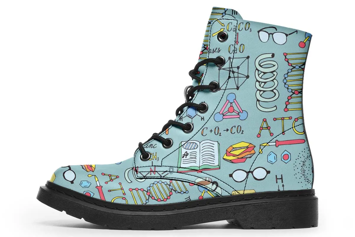 Chemist Pattern Boots