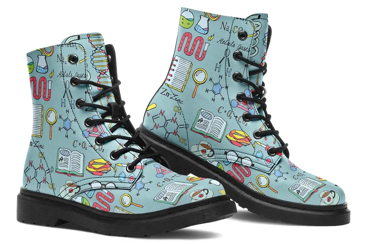 Chemist Pattern Boots