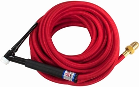 CK TL26 Air Cooled Trim-Line TIG Torch Kit, Flex, 200A, 25', 1-Pc, Super-Flex, TL26-25-RSF FX