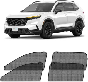 CLIM ART Magnetic Car Window Shades for Honda CR-V (CRV) 2023-2025 – Custom-Fit Sun Blocker Curtains, Side Window Covers, Essential Car Accessories for Camping, Baby and Privacy Protection - MS0135