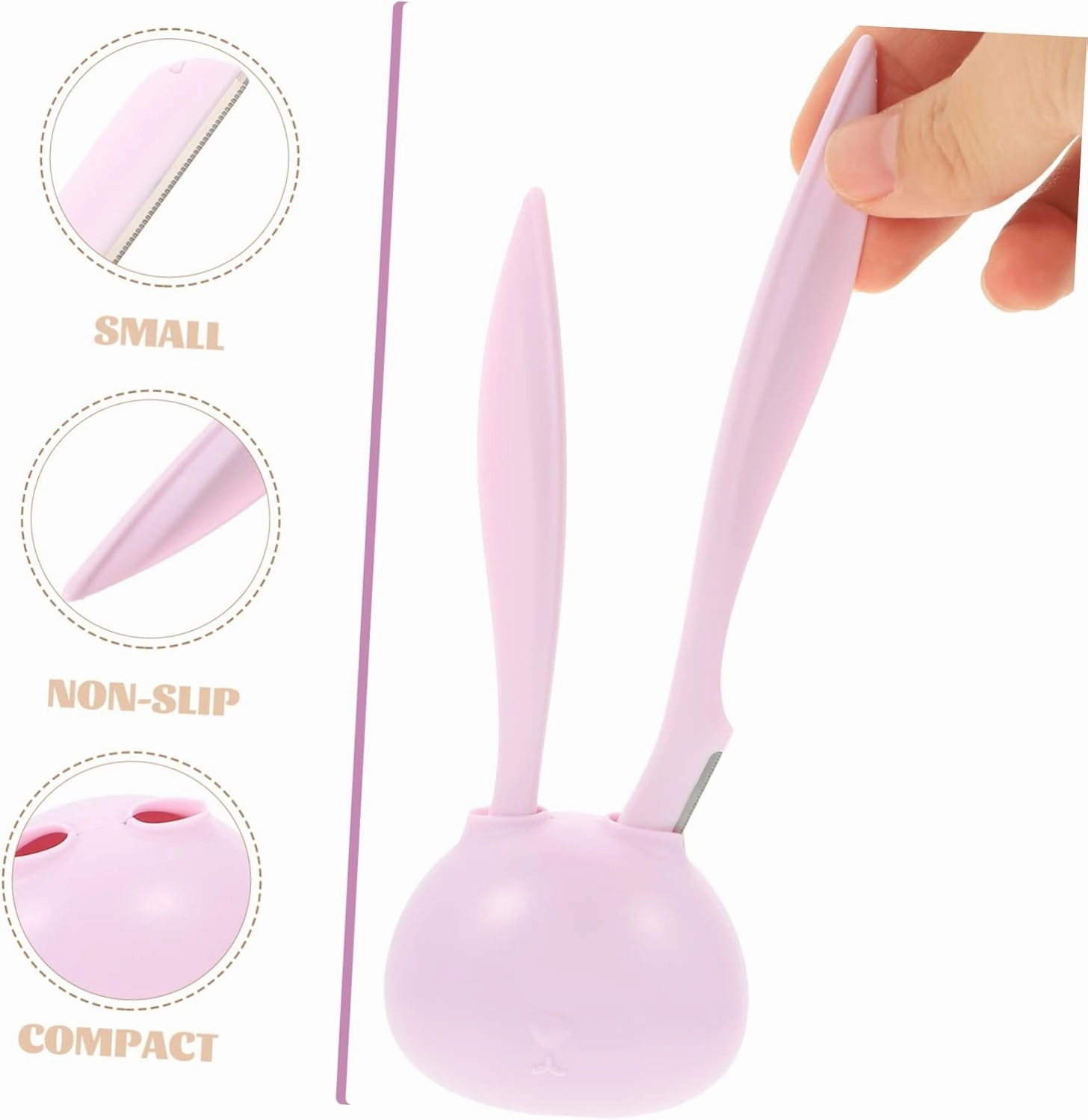 CLISPEED 3sets 4pcs Eyebrow Shaping Tool Adorable Multi Functional Eyebrow Razors for Facial Hair Trimming Lightweight Portable Design for Beginners Dreamy Romantic 4pcs*3