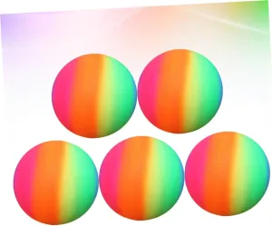 Cm Rainbow Balls Bounce Play Flapping Kickball Handball Boys and Girls Indoor Outdoor Sports Toys