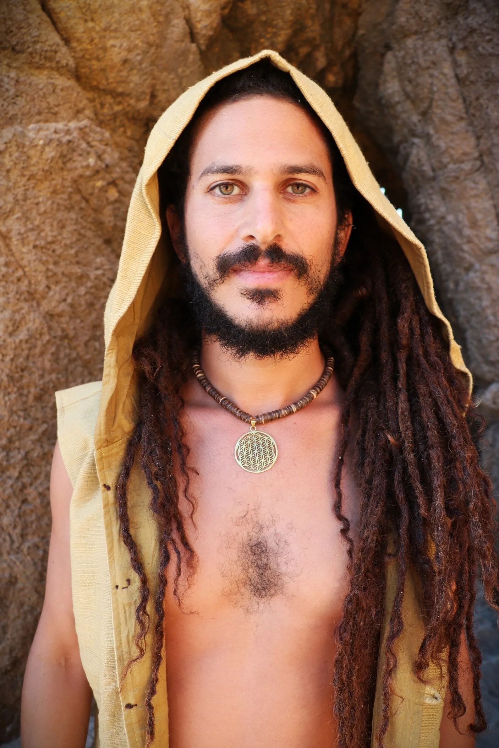 Coconut Sacred Shape Necklace