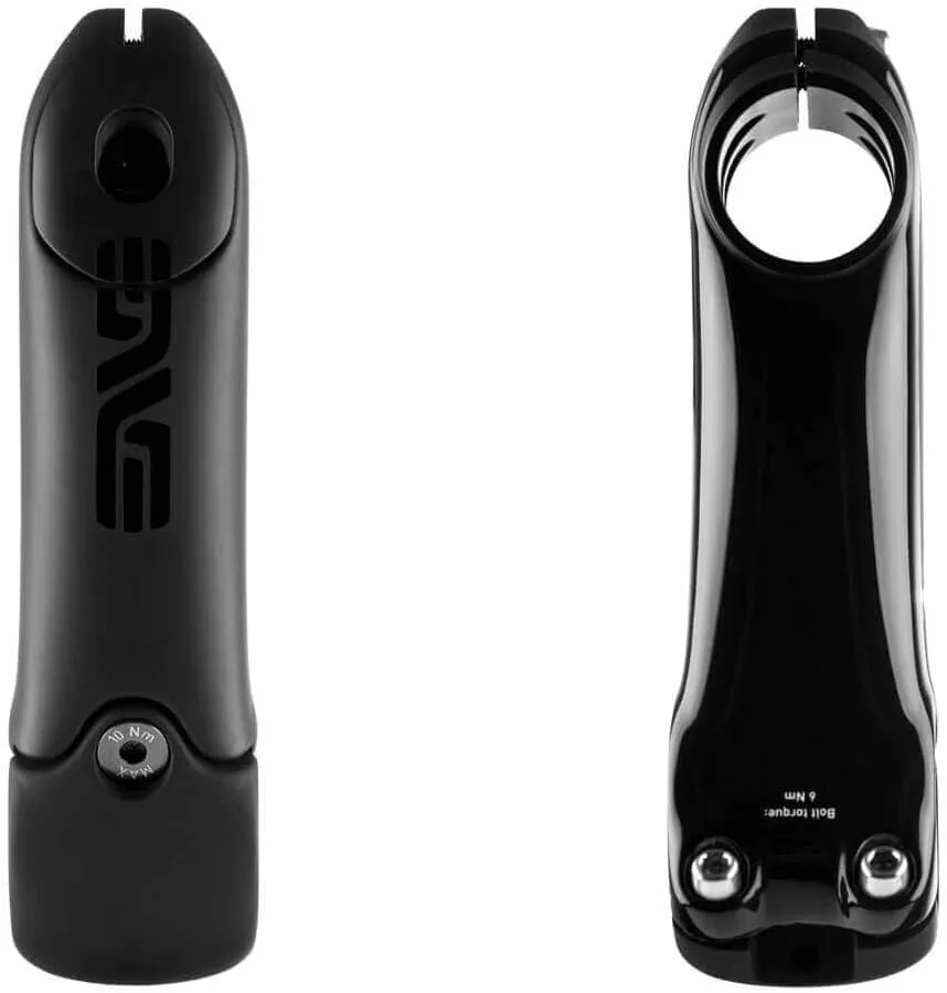 COMPOSITES | Aerodynamically Honed and Adjustable-Length Carbon Stem | For Road, Gravel, Cyclocross | 130mm Length