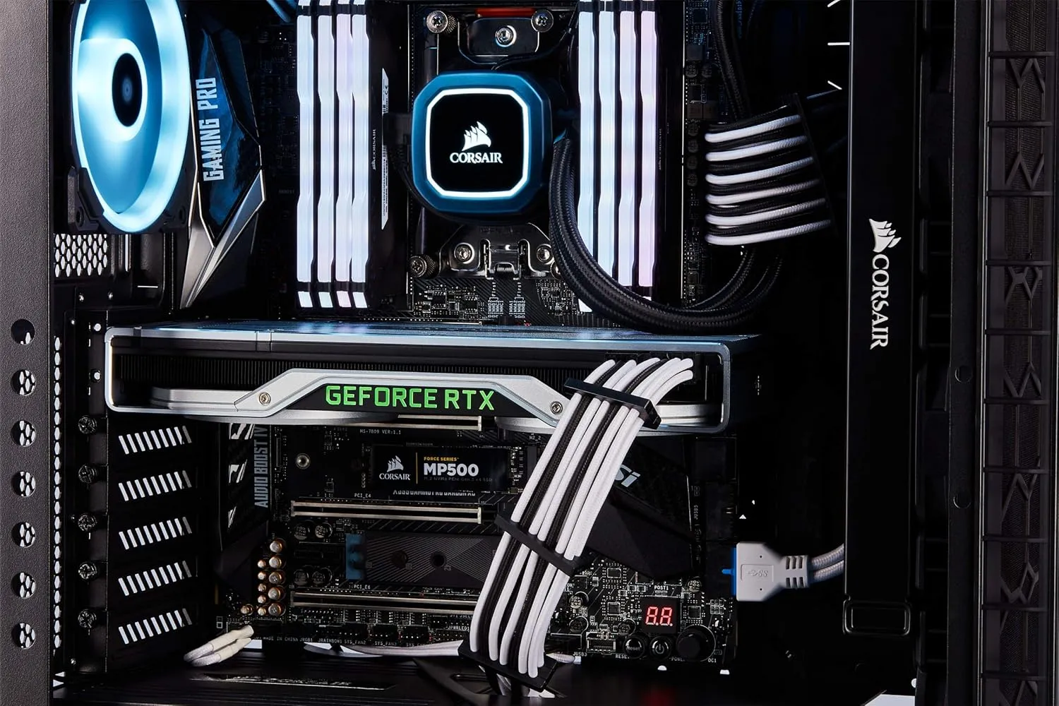 CORSAIR Premium Individually Sleeved PSU Cables Pro Kit for Corsair PSUs – Black, 2 Year Warranty
