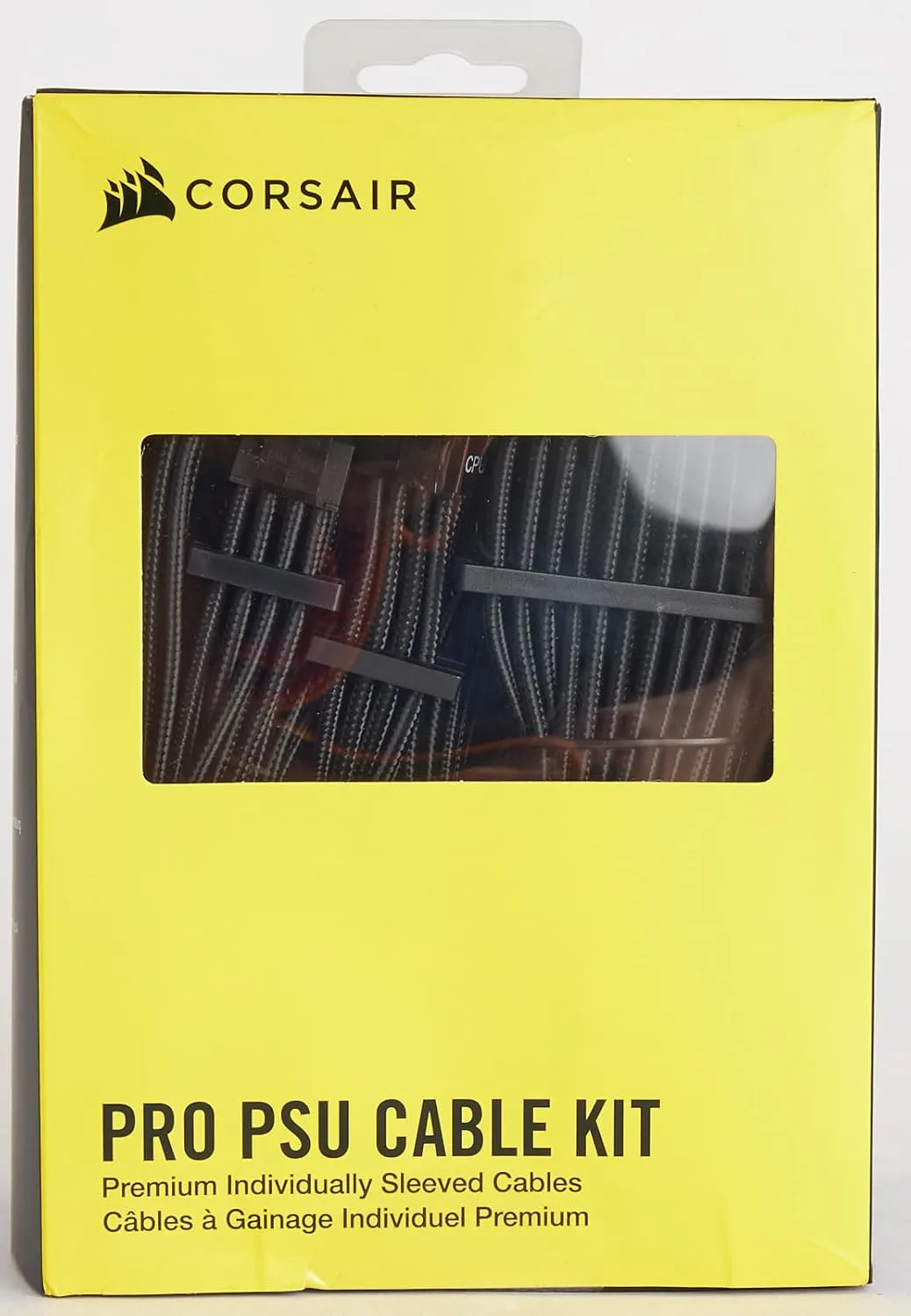 CORSAIR Premium Individually Sleeved PSU Cables Pro Kit for Corsair PSUs – Black, 2 Year Warranty