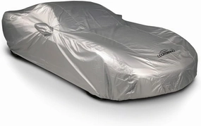 Coverking Custom Fit Exterior Car Cover Designed for Select BMW M4 Model Vehicles: Silverguard Plus Fabric, Silver