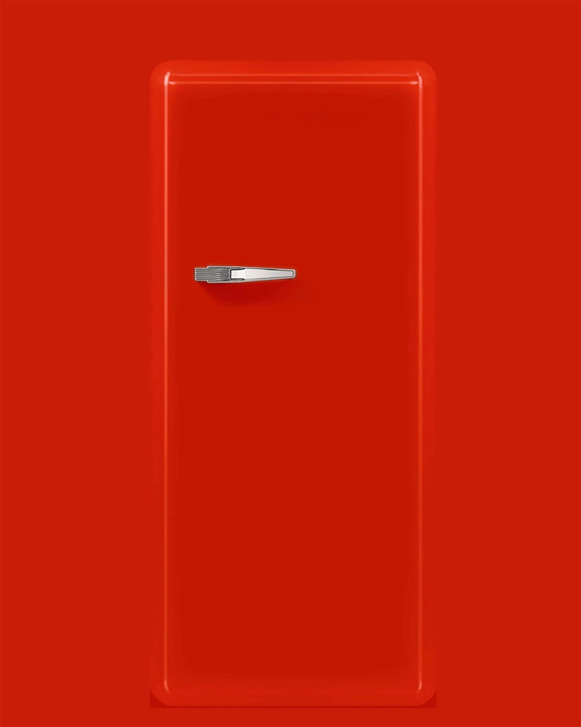 Craftuneed 1:6 miniature dollhouse single door refrigerator mini doll fridge furniture