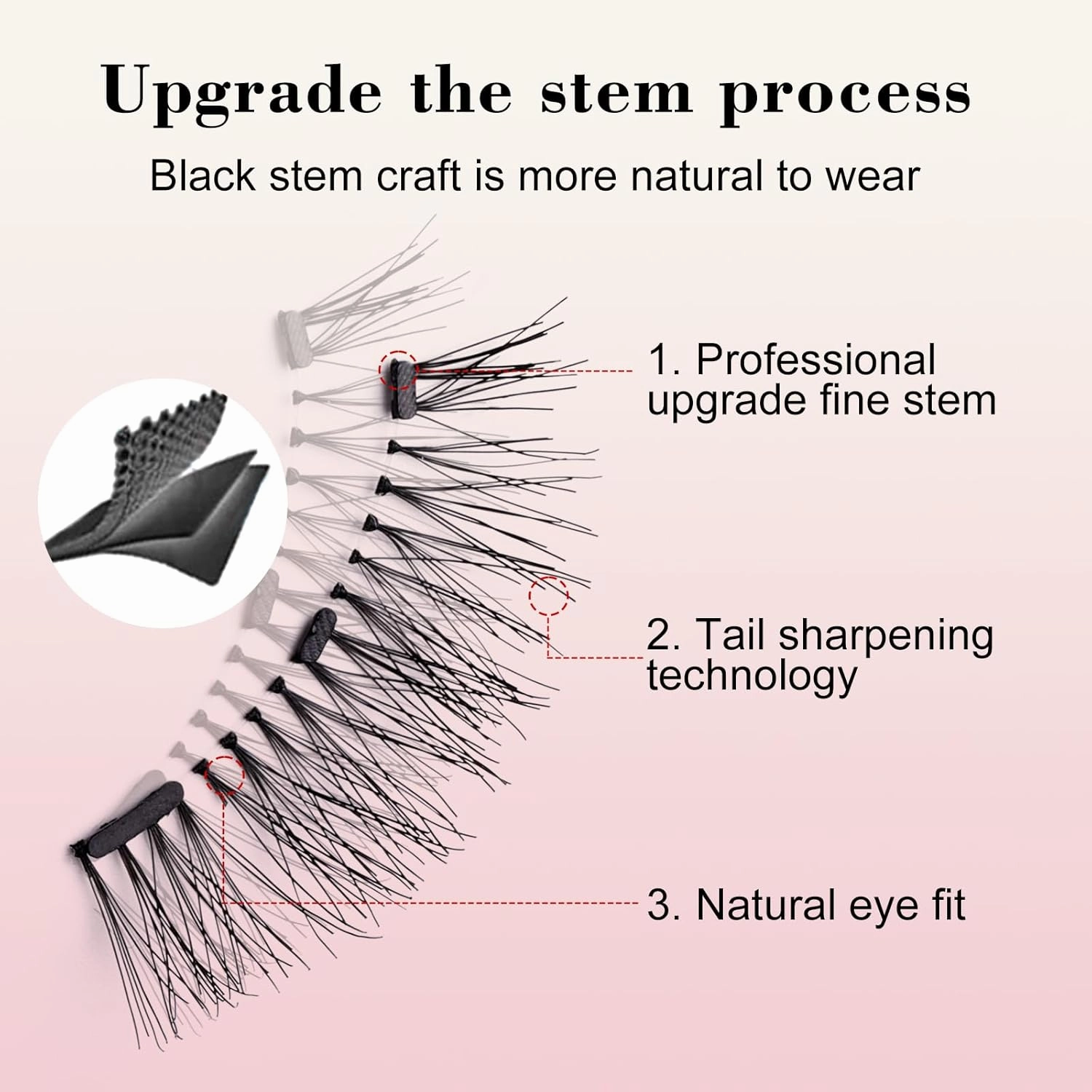 CT10-5 Newly Upgraded Soft Magnetic Eyelashes - Natural Look, Reusable with Applicator, Glue-Free Magnetic Lashes Kit for Effortless Wear & Removal (1 Pair)