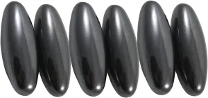 Curious Minds Busy Bags 3 Sets (6 Magnets) Magnetic Rattlesnake Egg Buzz Noise-Making Toy - Singing Clanking Strong Magnet Noisemaker - Novelty Toy - Science Party Favors