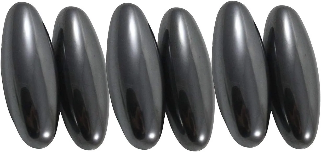 Curious Minds Busy Bags 3 Sets (6 Magnets) Magnetic Rattlesnake Egg Buzz Noise-Making Toy - Singing Clanking Strong Magnet Noisemaker - Novelty Toy - Science Party Favors