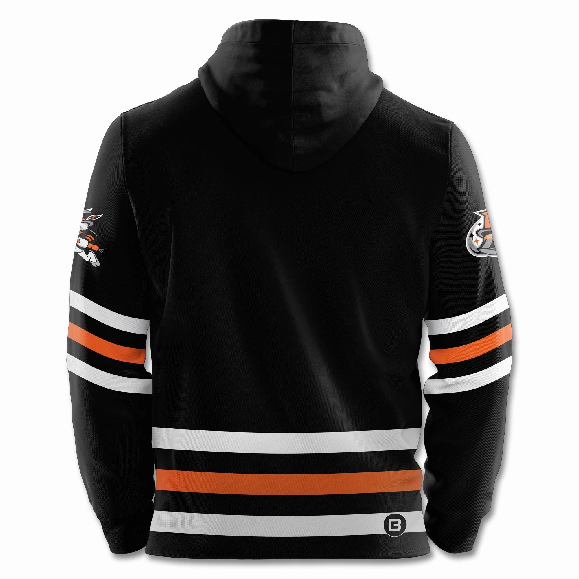 Danbury Hat Tricks Black Hockey Hoodie