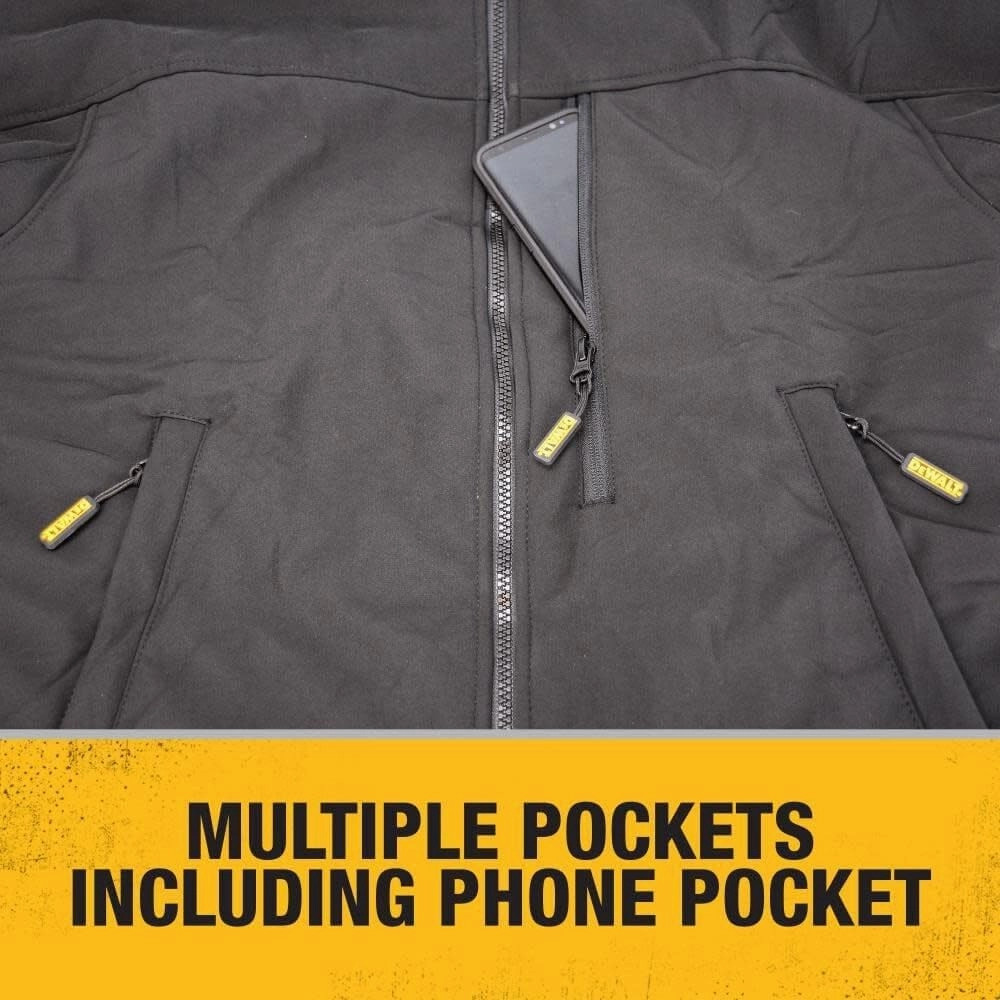 DEWALT Heated Soft Shell Jacket Kit