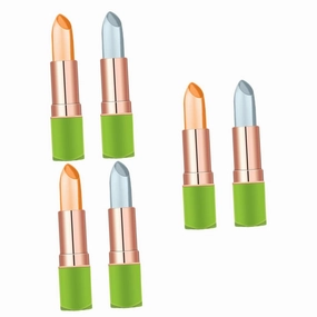 Didiseaon Sets Makeup Aloe Temperature Changing Lipstick Beauty Tool Portable Lip Care Pcs