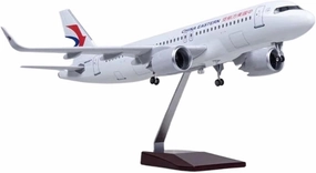 Die-cast Aircraft for A320 Neo China Eastern Airlines Collection Display Gift Resin Aircraft Static Model 47 Cm Miniatures Set(No Light)