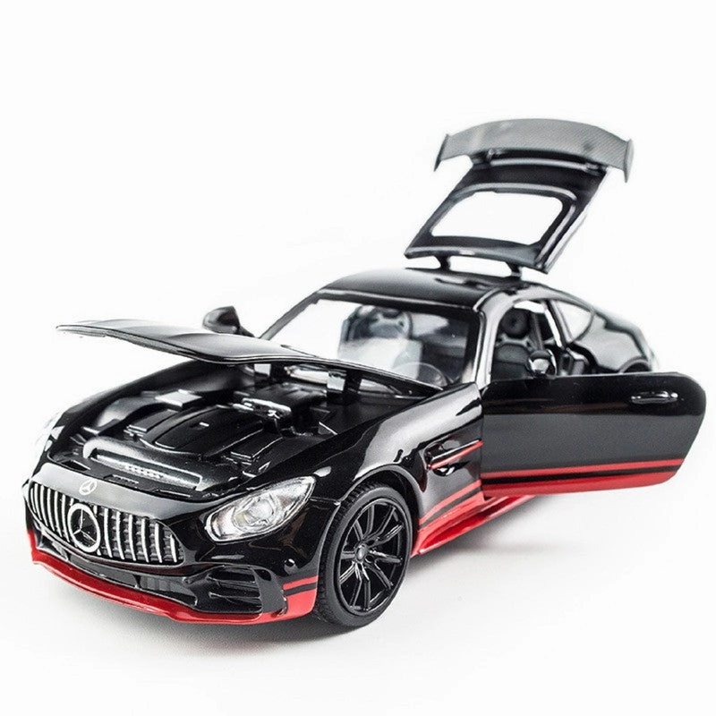 Diecast Resembling Ben GT Big Pull Back Car with Lights & Sounds | 1:24 Scale Model