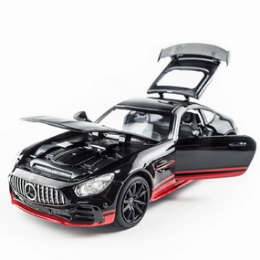 Diecast Resembling Ben GT Big Pull Back Car with Lights & Sounds | 1:24 Scale Model