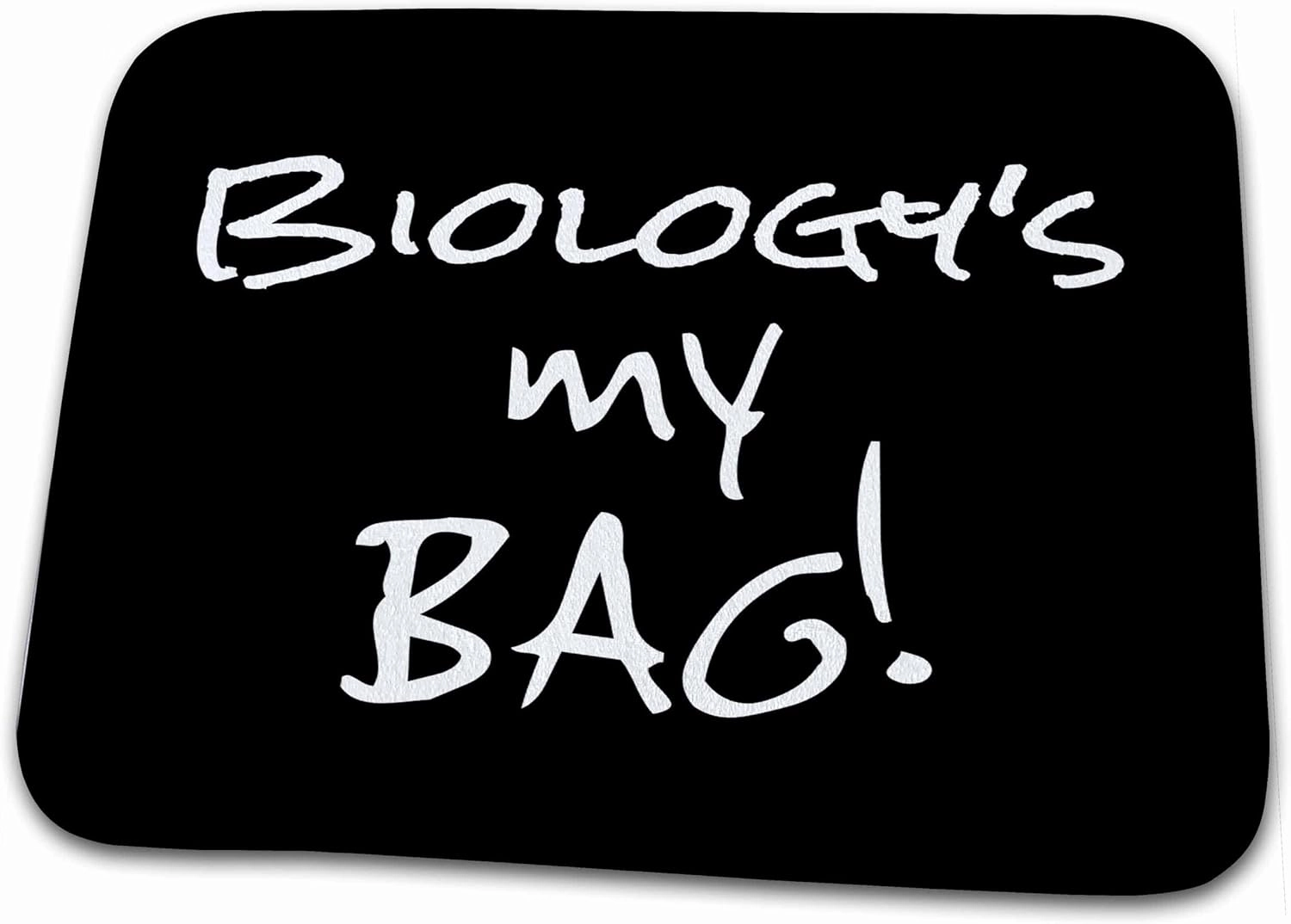 Dish Drying Mat - Biology is my Bag. Biologist teacher researcher science student text Its My Bag