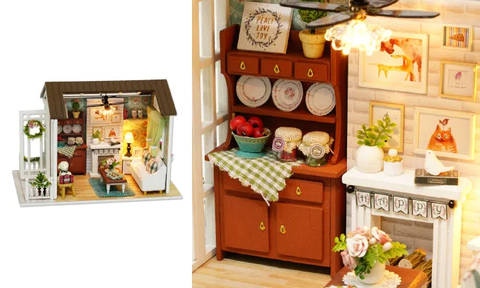 DIY Miniature Dollhouse Kit