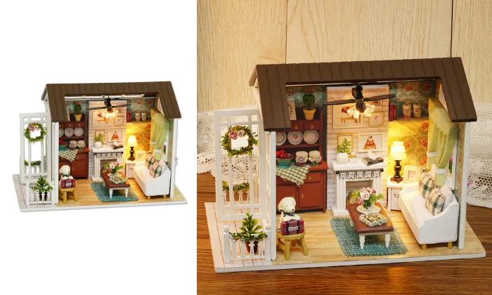 DIY Miniature Dollhouse Kit