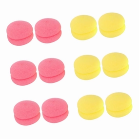 Diy Hair Styling Tool Hair Curler Sponge Roller Mushroom Curly Ball for Women Home Perm Kit