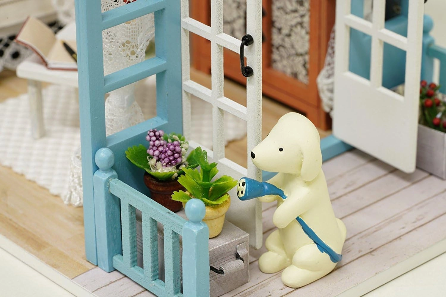 DIY Miniature Dollhouse Kit with Music Box Rylai 3D Puzzle Challenge for Adult Kids Z007
