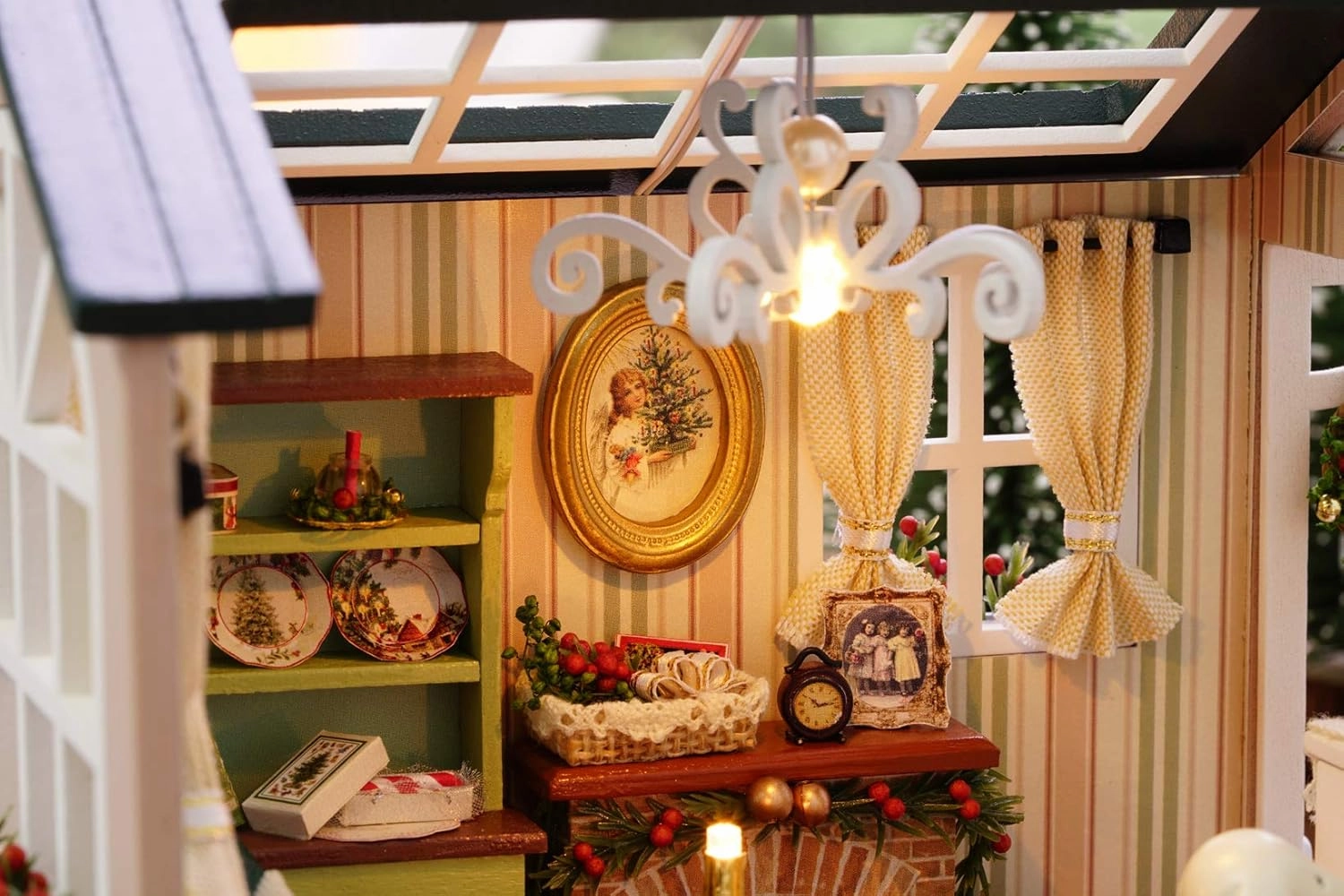 DIY Miniature Dollhouse Kit with Music Box Rylai 3D Puzzle Challenge for Adult Kids Z009