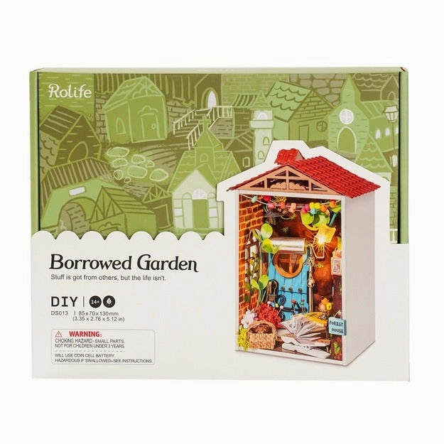DIY Miniature House Kit: Borrowed Garden