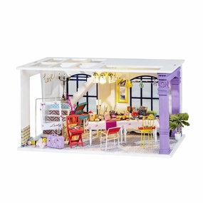 DIY Miniature House Kit: Party Time Room