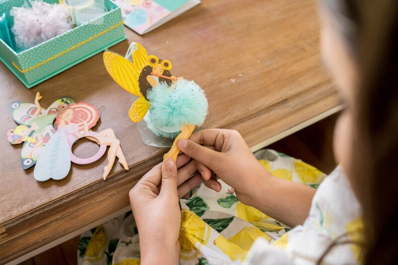 Djeco - Fairy Pompoms Kit
