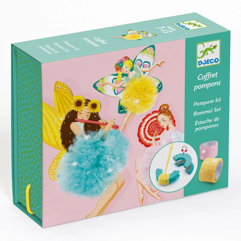 Djeco - Fairy Pompoms Kit