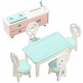 Doll Clothes Pajamas Dollhouse Furniture Kitchen Miniature Dollhouse Accessories for 6-7 Inch Dolls Chelsea Doll 1:12 Scale Dollhouse Furniture